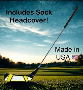 Hockey Stick Golf Putter Like in Happy Gilmore 2 +Pink Sock HDCVR PREORDER READ - Picture 1 of 7