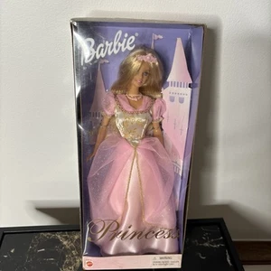 Prinzessin Barbie Vintage 1999 Mattel Puppe Rosa Kleid Dress 23474 Neu mit Karton - Bild 1 von 9