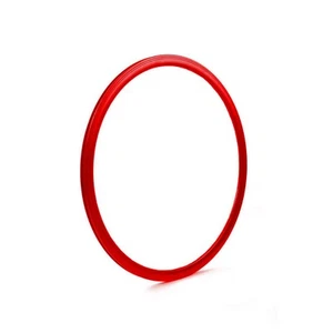 cerchio scatto fisso 28 profilo 30mm alluminio 36 fori rosso RIDEWILL BIKE bicic - Foto 1 di 1