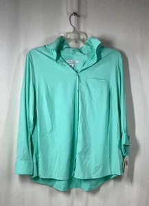 NWT Foxcroft women's Relaxed Fit Mojito Button up - Size 16W - Picture 1 of 5