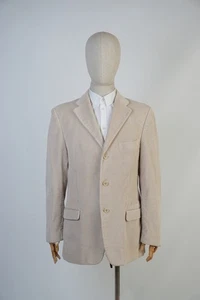 Gucci Beige Corduroy Blazer Jacket | Size EU 52 (US 42R) | Made in Italy - Picture 1 of 17