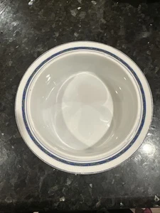 DANSK NEW SCANDIA BLUE BANDS CEREAL BOWL 6 3/4”D - Picture 1 of 5