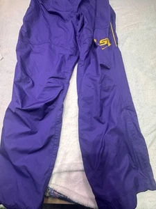 Nike LSU Hose Herren L Lila Track Windbreaker Storm Fit Pull On NCAA SEC - Bild 1 von 11