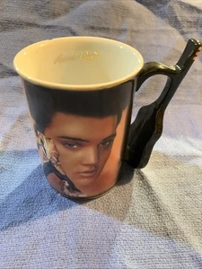 2002 Bradford Exchange Elvis Presley Erbstück Porzellan Hund Tasse - Bild 1 von 6