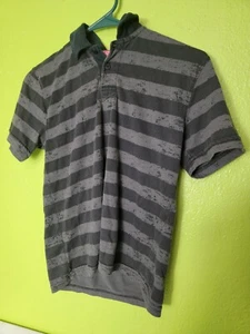 Montage Youth Teen Boys Polo Shirt Gray Size Small - Picture 1 of 4