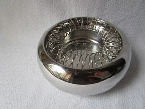 Aschenbecher Alessi Spirale Design Achille Castiglioni Inox 18/10 Italy 16cm - Picture 1 of 5