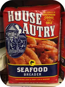 House Autry Southern Seafood Breader Mix Flour Fried Fish Fry Filets Batter 5 lb - Picture 1 of 1