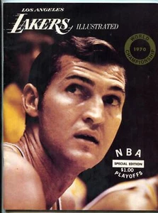 LA Lakers vs NY Knicks World Championship Program 1970 scored - Picture 1 of 2