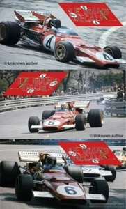 Decals Ferrari 312 B F1 Spanish GP 1971 Ickx Andretti Regazzoni Montjuic calca - Picture 1 of 4