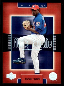 2003  Upper Deck Finite #249 Julio Manon Rookie /1299! Montreal Expos