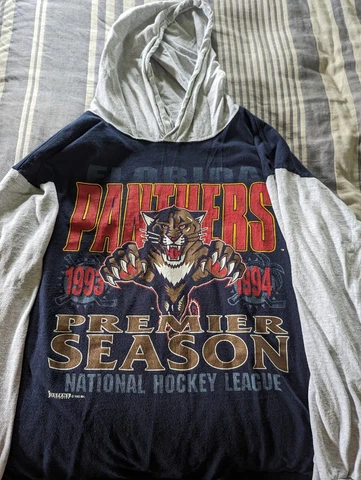 Florida Panthers Premier Season Hooded Sweatshirt  Men's L Cover