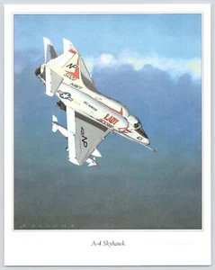 Douglas A-4 Skyhawk US Navy c1991 Fergusen Fellows Print - Picture 1 of 5