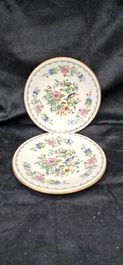 Aynsley Pembroke Cream Soup Saucers ONLY Set of 2 - 6 1/4 " - Picture 1 of 2