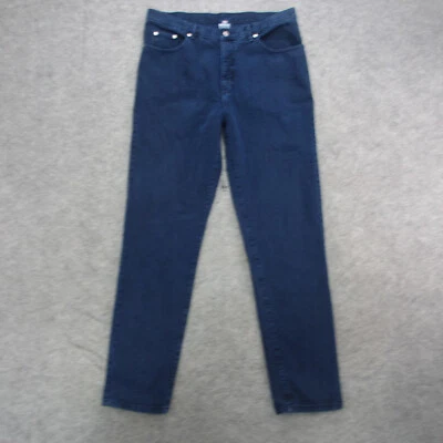 Vintage Guess Jeans Men's 40x36 Blue Dark Wash Straight Leg Jeans - Image 1 of 4