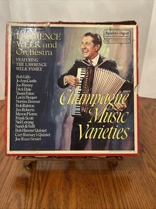 Lawrence Welk and Orchestra Champagne Music Varieties, Box Set Of 6 Lps - Picture 1 of 21