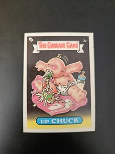 Up Chuck 3a - The Garbage Gang Card 1985 Rare Australian Release  - Picture 1 of 2