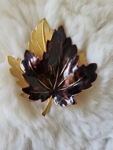 Broche de hojas vintage - Imagen 1 de 2