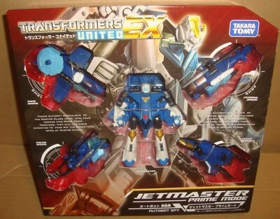 TRANSFORMERS UNITED EX 02 AUTOBOT SPY JETMASTER PRIME MODE TAKARA TOMY 2012 - Immagine 1 di 4