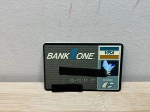 Bank One Comp-u-Store Classic Visa Credit Card Expired 1988  B68 - Picture 1 of 2