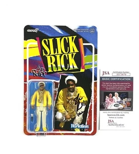 Slick Rick The Ruler Autographed Signed ReAction Action Figure Rap Hip Hop JSA - Picture 1 of 4