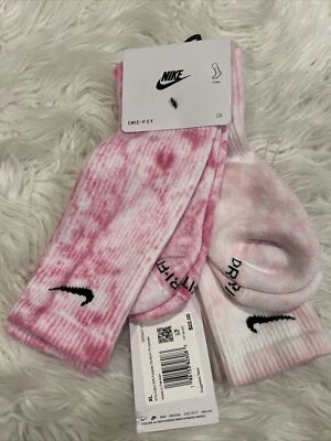 Nike Everyday Plus Calcetines Tie-Dye UNISEX - Paquete de 2 Hombres 12-15 DV3407-913 $22 Foto 1 de 4
