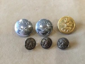 2 X A.T.C. Uniform Buttons Air Training Corps Buttons & Others - Picture 1 of 2