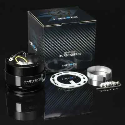 NRG Gen 2.0 Quick Release Black Body/Black Ring SRK-200BK - Image 1 of 3