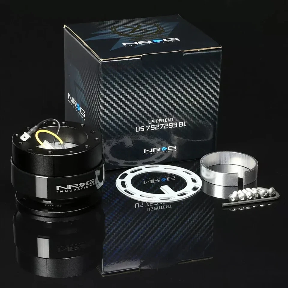 NRG Gen 2.0 Quick Release Black Body/Black Ring SRK-200BK - Image 1 of 3