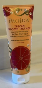 Pacifica Tuscan Blood Orange Body Butter Moisturizer Shea Mango Butters 8oz NEW - Picture 1 of 1