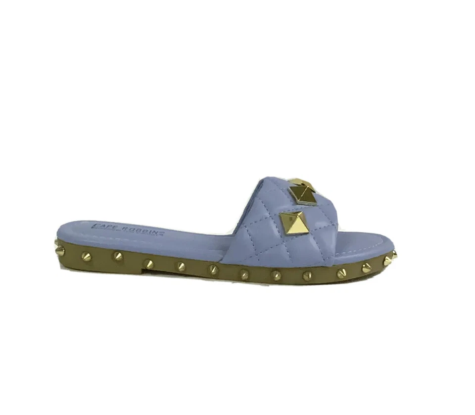 Cape Robbin Slip On Sandals Sz 7 Purple Flat Casual Sandals - Image 1 of 4