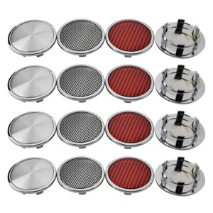 65mm Wheel Center Cap Blank Wheel Hub Cap For Rims Cover Parts - 4 Pieces - Picture 1 of 29