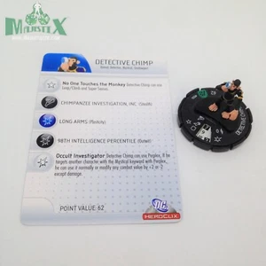 Heroclix DC75th Anniversary set Detective Chimp #024 Uncommon figure w/card! - Picture 1 of 1
