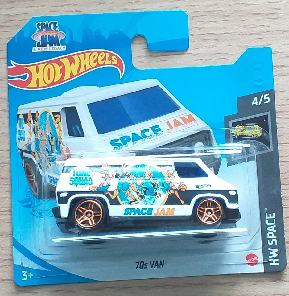 Hot Wheels 2021 70-х годов фургон, разноцветный, короткие карты. - Изображение 1 из 1