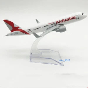 NEW 1:400 Scale Alloy Air Arabia A320 Painted Aircraft Model L:16cm - Picture 1 of 10