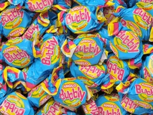 Anglo Bubbly Bubblegum | Wrapped Chewy | Retro Pink Bubble gum - Picture 1 of 3