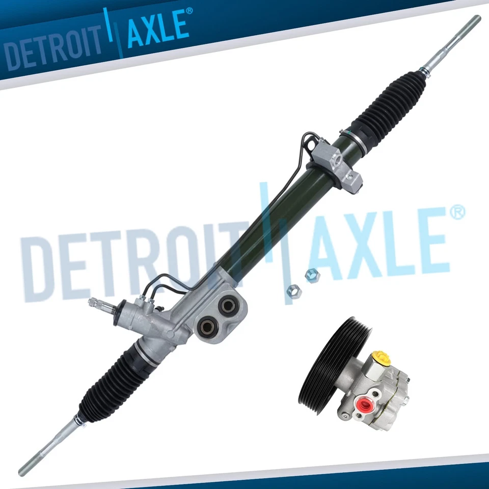 Bomba de piñón y cremallera de dirección asistida con polea para Nissan Armada INFINITI QX56 Foto 1 de 4