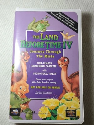 The Land Before Time IV Journey Through The Mists VHS Demo Screening Promo - Image 1 of 4