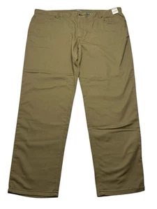 Pantalone uomo Tommy Bahama Harbor Point 5 tasche nuovo con etichette taglia 48 x 32 mandorla BT124461 - Foto 1 di 15