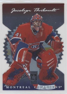 1996-97 Donruss Elite Die-Cut Stars Jocelyn Thibault #6 - Image 1 of 2