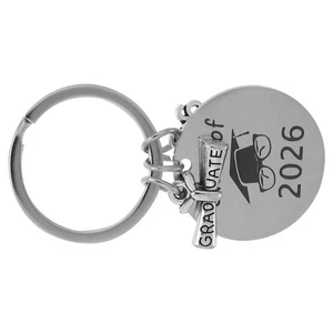  Inspirierender Abschluss Schlüsselanhänger: Klasse von 2026 Schlüsselanhänger für Universität - Bild 1 von 18