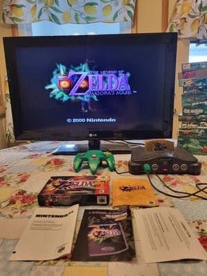 The Legend of Zelda Majora's Mask CIB - Complete - (N64) - Tested & Works Great - Image 1 of 4