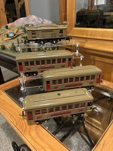 ~Original~Lionel Prewar Set 253 Loco & Passenger Cars 610/610/612 Mojave/RED!!! - Picture 1 of 19