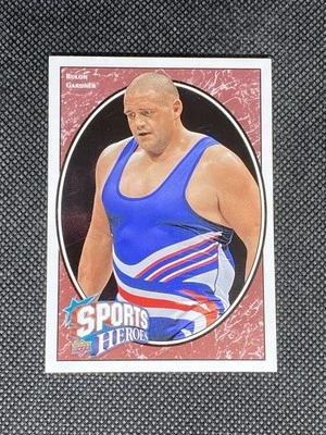 Ruling Gardner 2008 Upper Deck Sports Heroes #258 Wrestling Gold Medal Raw Card - Image 1 of 2