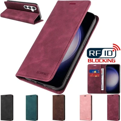 For Samsung A16 A56 A15 A35 A14 A54 A13 A53 Magentic Leather Wallet Case Cover - Image 1 of 4