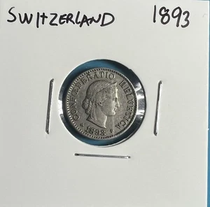 1893 🇨🇭 Switzerland 5 Rappen **Nice Coin** - Picture 1 of 2