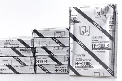 [Brand New] FujiFilm FP-3000B Instant BW FILM 2008-10 From JAPAN - Image 1 of 4