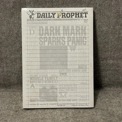 New! Wizarding World HARRY POTTER The Daily Prophet 100 Page Notepad 5x7 - Image 1 of 4