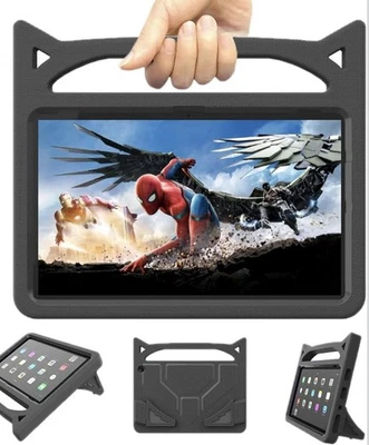 Funda Amazon Fire HD 10, 11ª y 13ª generación, negra, orejas de gato, resistente al agua Foto 1 de 4