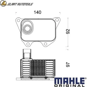 ÖLKÜHLER MOTORÖL CLC 185 000S FÜR VW PASSAT/B7/CC/B6/ALLTRACK/Van SHARAN/VAN - Picture 1 of 8