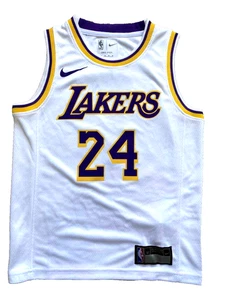 KOBE BRYANT #24 YOUTH M LA LAKERS JERSEY BASKETBALL JORDAN CURRY TATUM - Picture 1 of 3